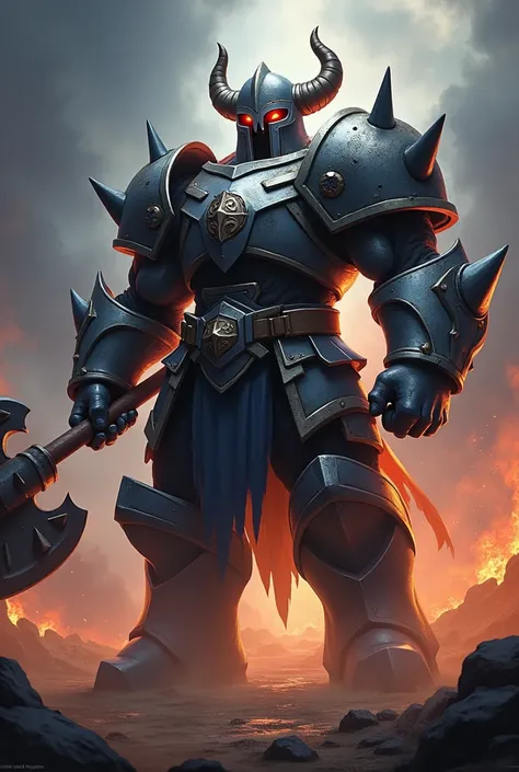 Show me the mega knight of Clash royale 

