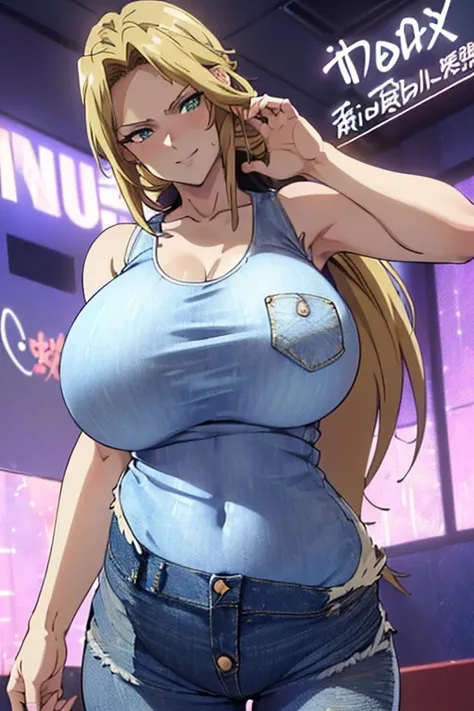 ((woman,Huge breasts,Huge breasts:1.4, (Huge breasts:1.8),とても唇が赤いHuge breastsを強調,Big Ass,Narrow waist,Long legs,Green Eyes Standing))
8k(((((Anime Style,A sloppy smile,What we are looking for,Face mischievous face,The facial expression is accurate)))))8k((...