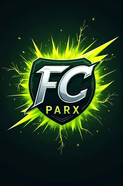 SPARX FC SOCCER LOGO 

LIME GREEN AND SILVER 

with  lime green sparks in the background

Make 20 different designs