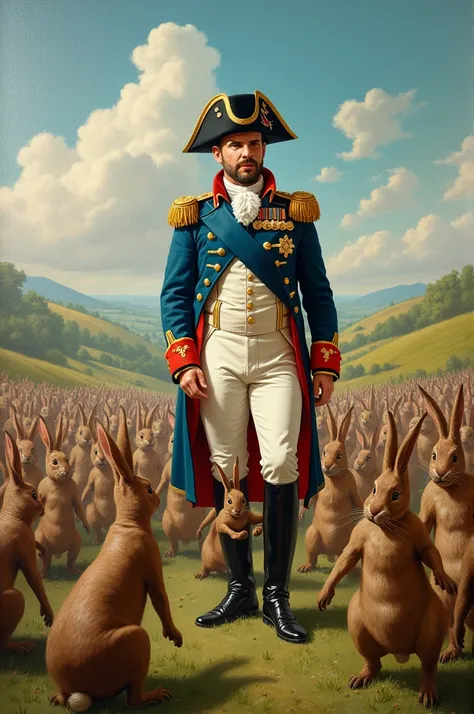 Napoleon Bonaparte was once attacked by a horde of rabbits. Seriously, he organized a rabbit hunt, but the rabbits, not wanting to be hunted, charged at him instead!"