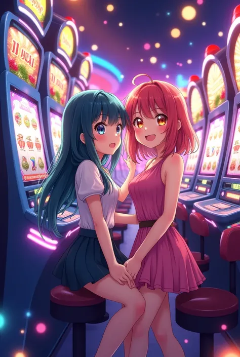 Casino Slots。Anime Style。fun。