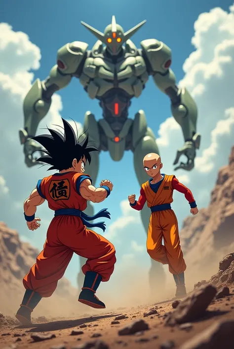 goku fighting, saitama one punchman, evagelion