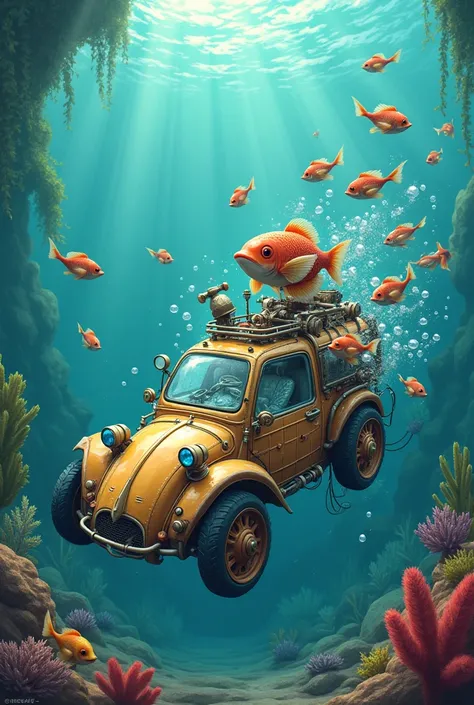 Fishes 
Creating  car
