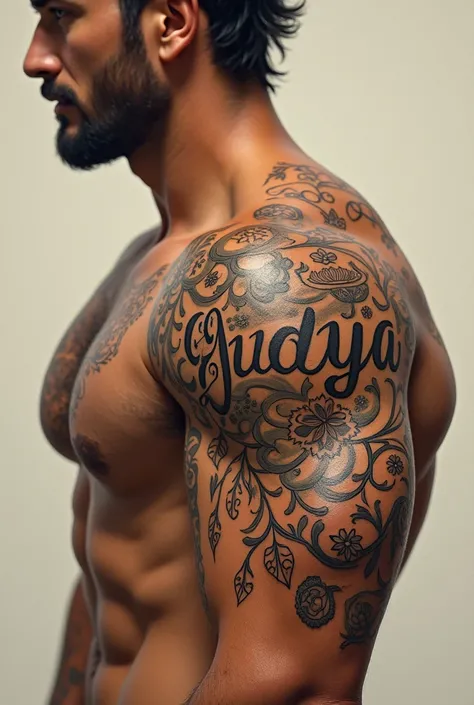 Gudiya name style tattoos man
