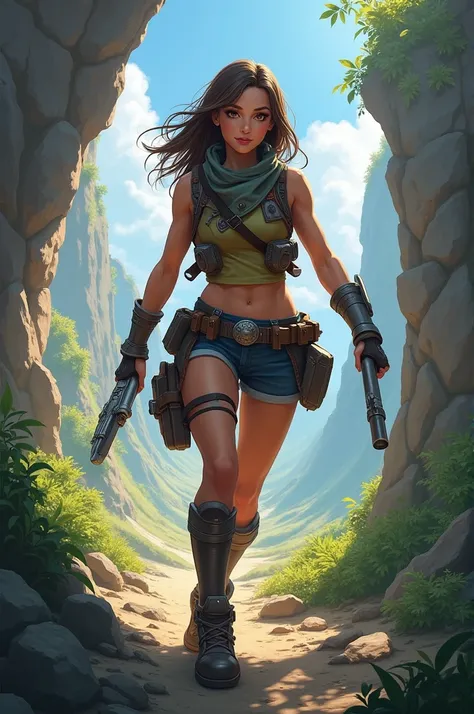 Lyra (The Scout)**
   - **Personality**: Agile, quick-witted, and fiercely loyal. Lyra is adventurous, always on the move, and has a knack for finding her way in and out of dangerous places.