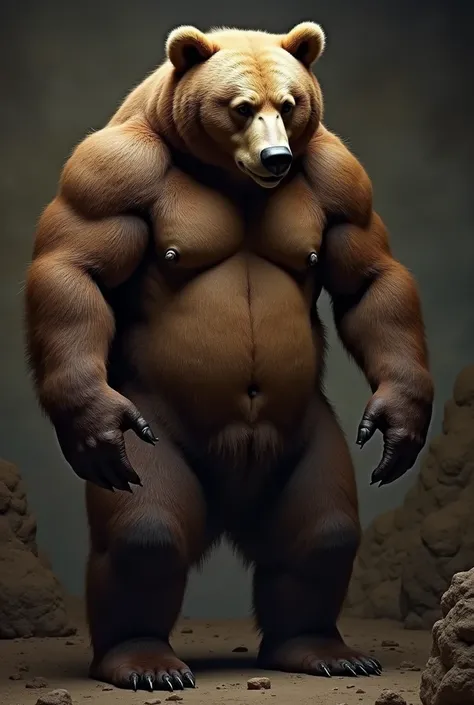 Bear daddy, Big dick, animal dick, genitals animal, bear dick, dick cum, masturbándose, masturbar, anatomy correct 