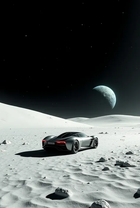 1car on the moon and 1asternod