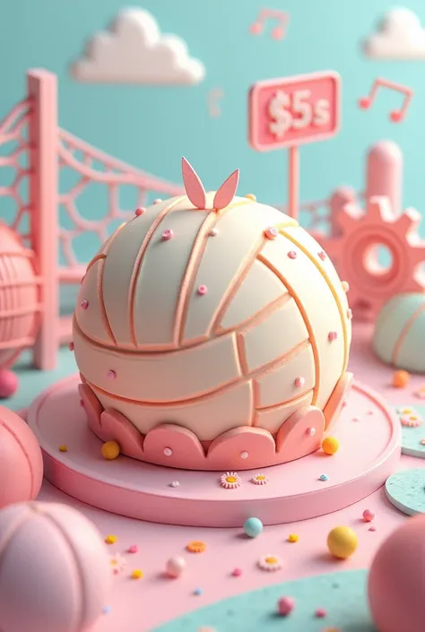 You can make a wallpaper where you make a cake in the shape of a volleyball and include something about logistics and transportation engineering and music and I want it to be pastel colors. Don&#39;t forget to include Logistics and music MORE LOGISTICS 