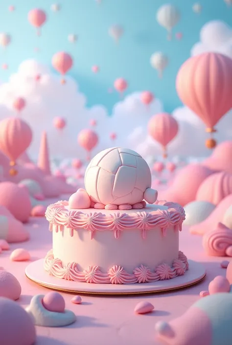 You can make a wallpaper where you make a cake in the shape of a volleyball and include something about logistics and transportation engineering and music and I want it to be pastel colors. Don&#39;t forget to include Logistics and music. MORE LOGISTICS AN...