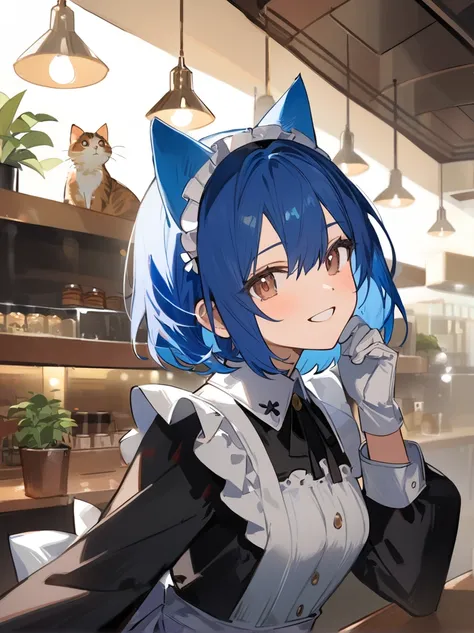 anime maid girl