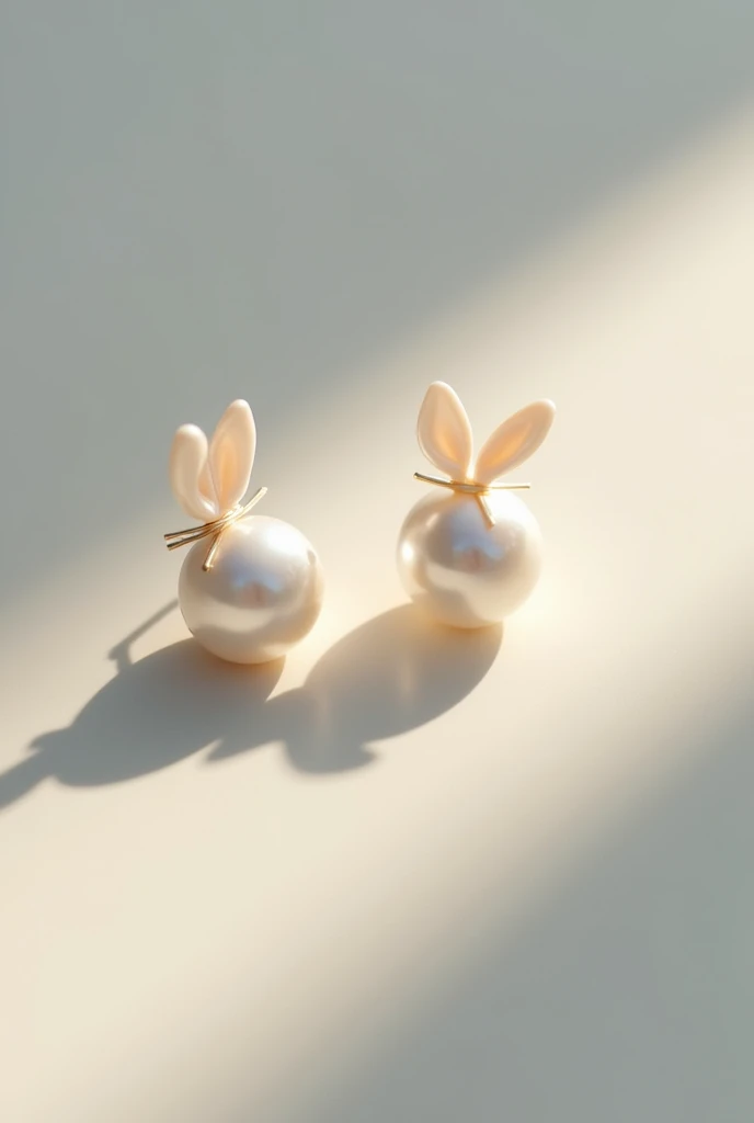  A pair of elegant pearl earrings with soft curves and a smooth finish, reflecting the Rabbits gentle, kind-hearted, and graceful nature. Subtle and refined, the jewelry represents sensitivity and artistic beauty.
