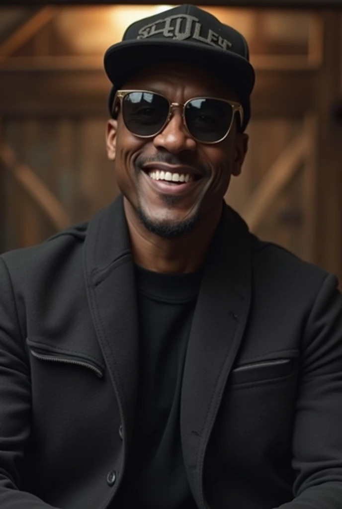 40 year old Rapper , smile, 