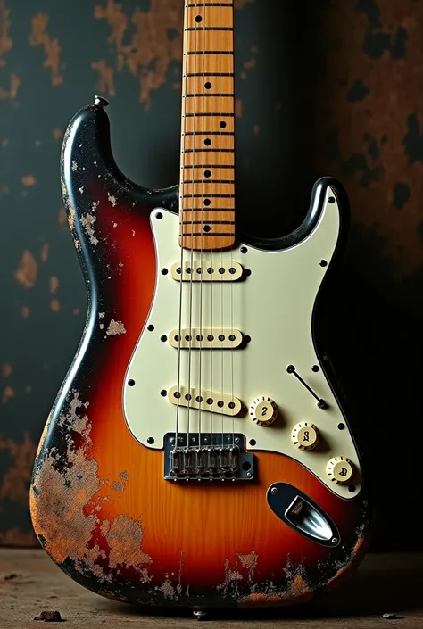 relic stratocaster sunburst
