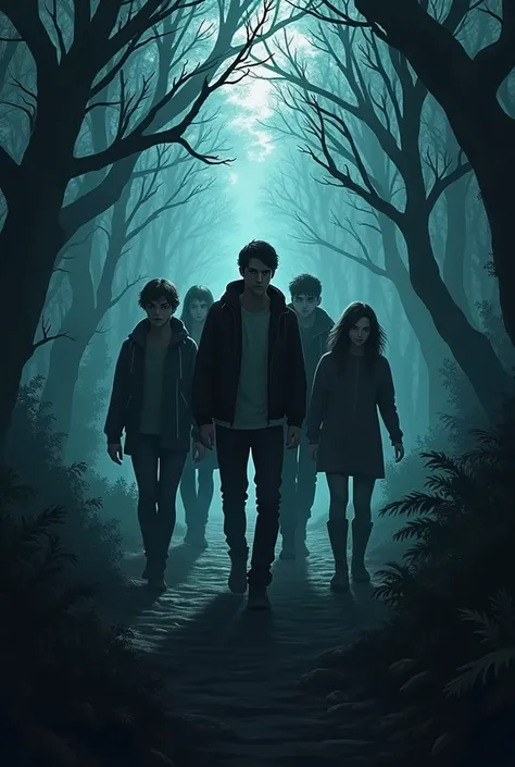 Horror picture about five friend and stay in a forest