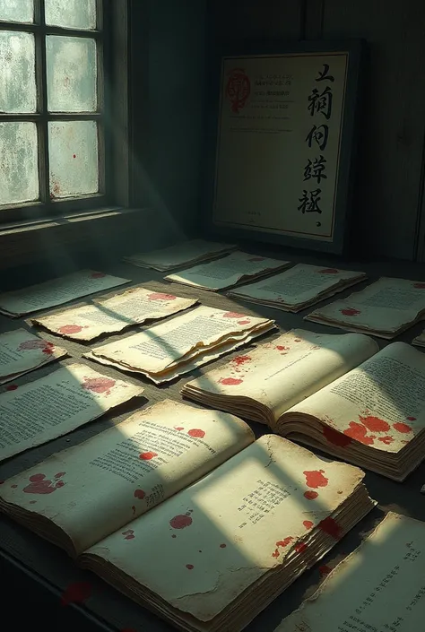 Chronological Documents　Horror　Tattered　Japanese style　dark　Horror