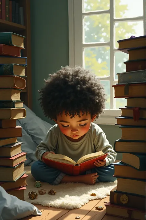 Reading a lots of books but has cant gain a freedom as a child