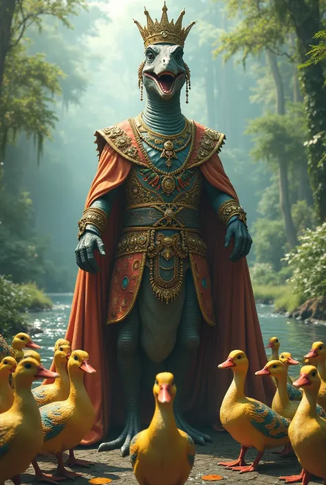 Transvestite Dinosaur King of Ducks