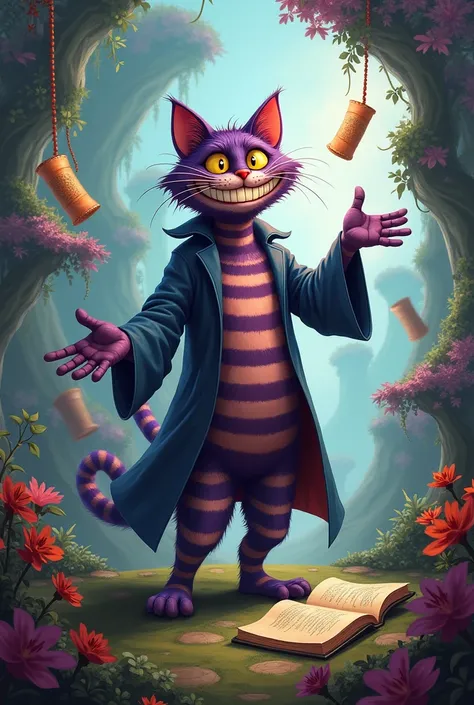 Cheshire cat as teacher