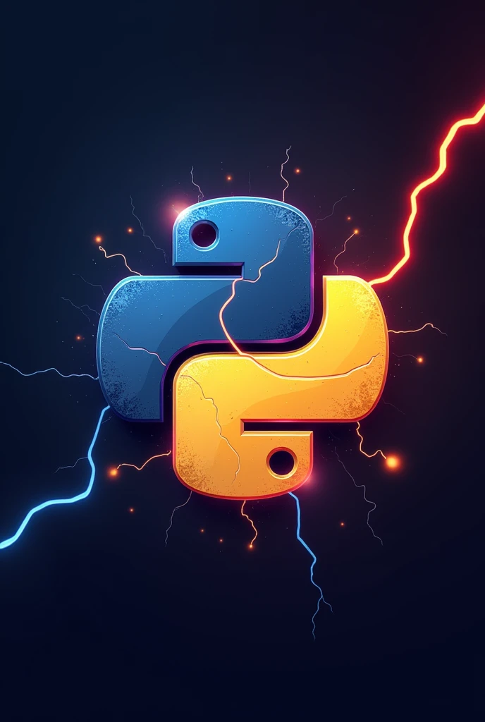 Electrical python programming logo