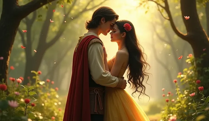 miracle、Reunion、Love The prince finds Snow White、Bring it back to life。The love between the two is fulfilled。