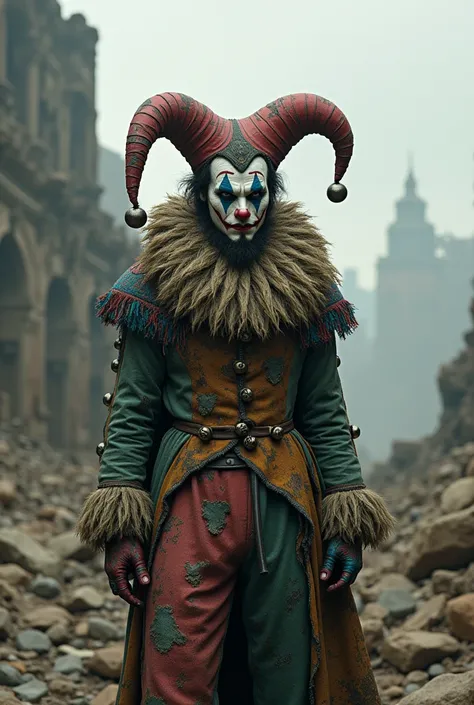 the jester from king lear post apocalyptic theme