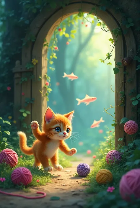 ChatGPT 4o mini

Log in
You said:

A baby cat discovered a hidden door in the forest. Meowing at it, the door creaked open to a world of yarn balls and glistening fish. The cat played all day.
ChatGPT said:
ChatGPT
The baby cat explored the new world with ...