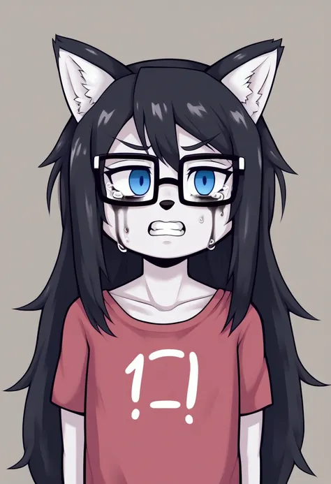 (por wamudraw, by Burgerkiss, yo, Terans, por freeedon, by Kilinah, de Coffeesoda, by hioshiru, by Kilinah)standing alone, punctuation_9,punctuation_8_High above,punctuation_7_High above, a furry young nerdy werewolf,child,child,Female One,a young she-wolf...