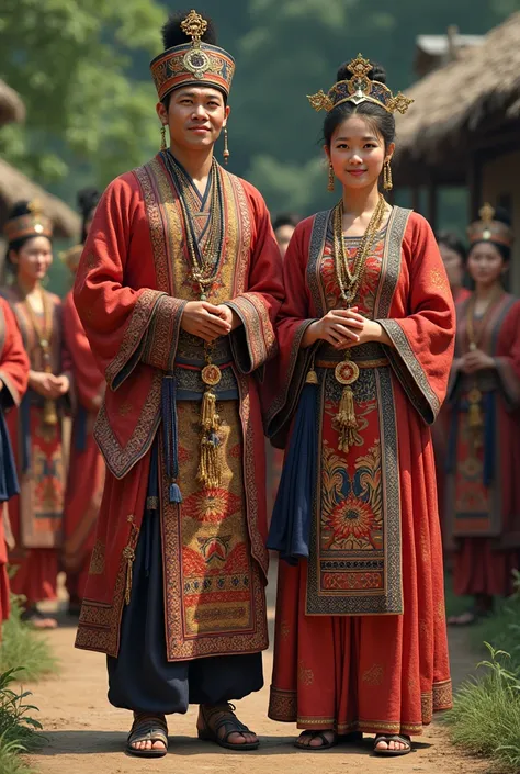 Cham people dress