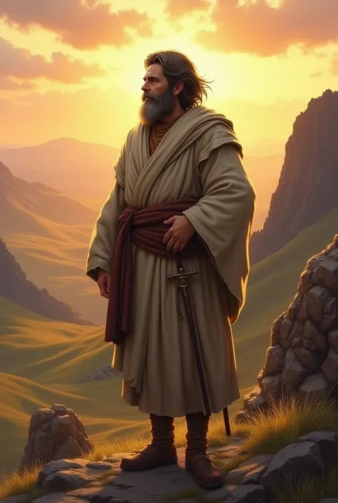 create it as if it were a pokemon card, but the drawing shows a man who was a shepherd 600 years before the scriptures and puts this phrase on the card. Who was the first prophet in the Book of Mormon?? R: Read. (1 Nephi 1:4-5)