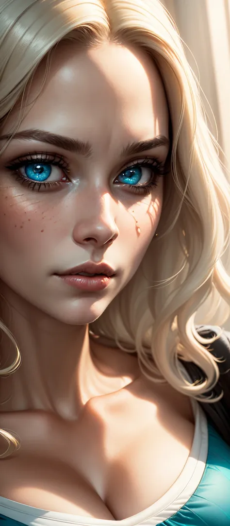 (dynamic lighting), (realism), (UHD), (32k), (Mastepiece), (highres, high resolution), (Advanced facial details), (natural skin:1.3), (DSLR), (soft lighting), (high quality), (finely detailed face), (top quality), (Best Quality), (platinum blond hair:1.5),...