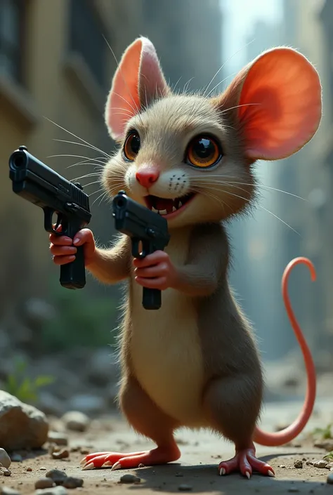 Grab a mouse with guns 
