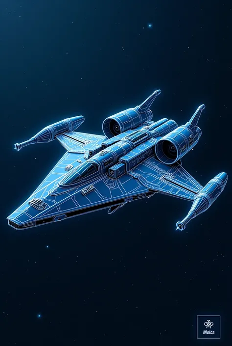 Blue print Starfighter