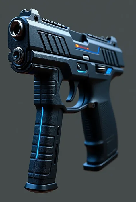 Weapon Name: "Vortex-9"

chap: Automatic Pistol Appearance: The Vortex-9 is a compact pistol, with a futuristic and aggressive design. Its body is made of a lightweight but resistant polymer, with metallic finishes on critical parts for extra durability. T...