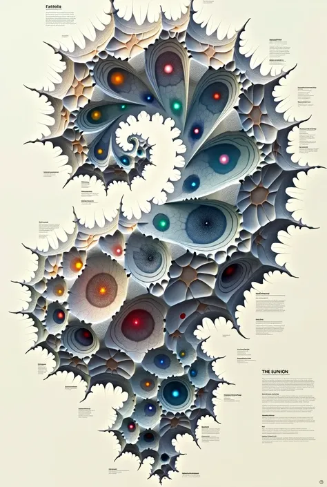 Create a diagram of the fractal theory 