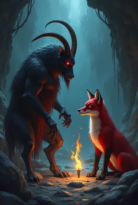 DIRE GOAT AND RED FOX AND THE DEVIL’S DEN 