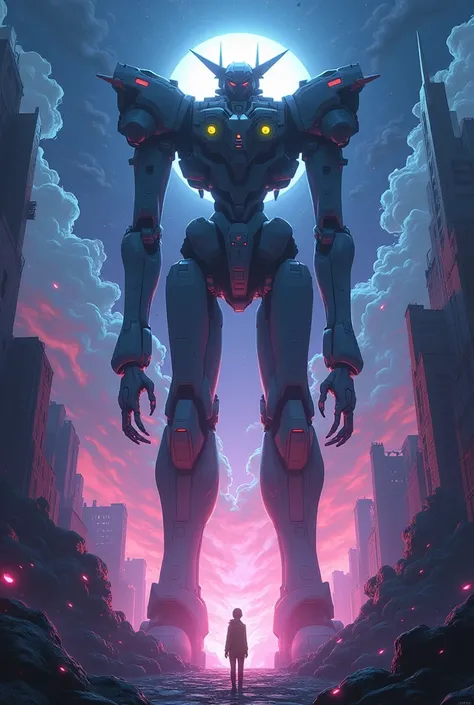 (Highest quality,4K,High resolution,masterpiece:1.2),Very detailed,Human Instrumentality Project、Neon Genesis EVANGELION、Super Giant Evangelion