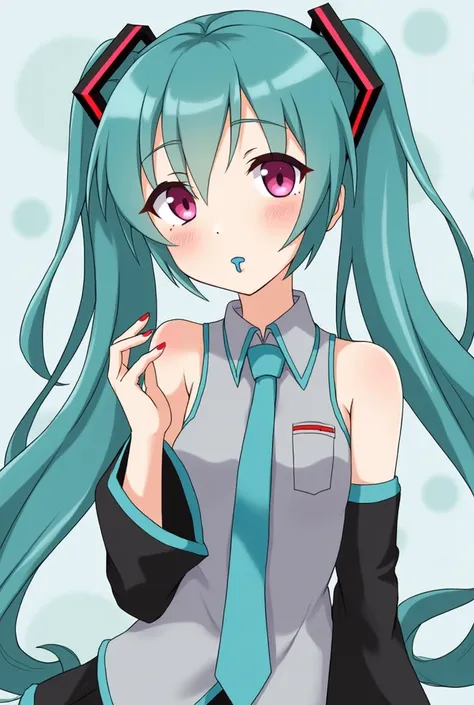 Hatsune Miku Sucking Penis