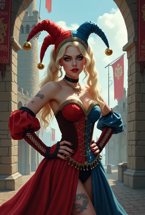 Harley quin medieval 