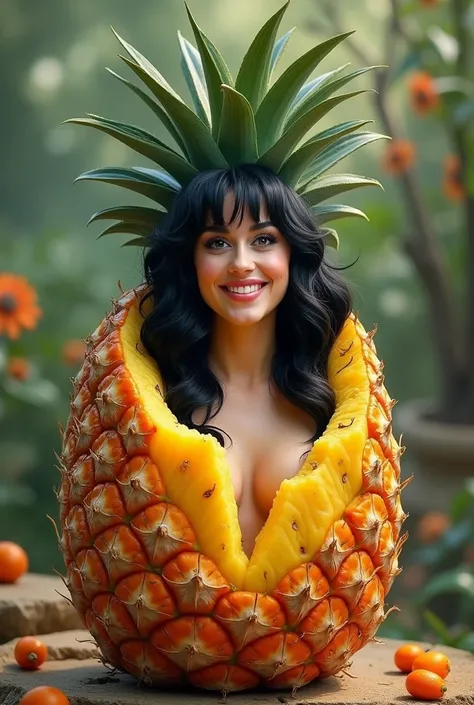 Katy Perry being pineapple 