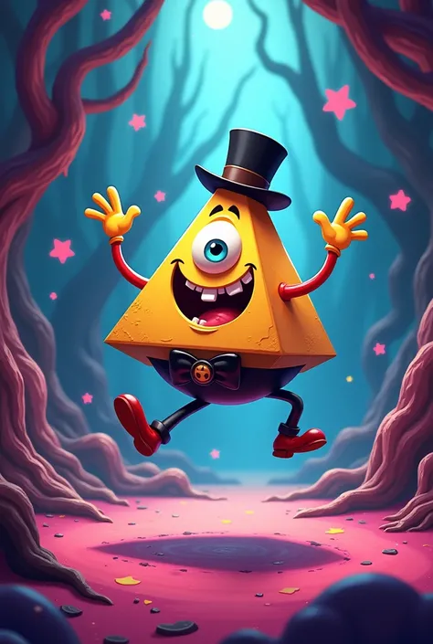 Bill Cipher de gravity falls cantando cumbia
