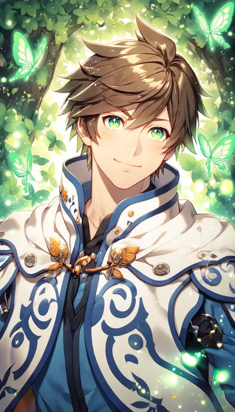 absurdres, highres, ultra detailed, hdr, master piece, best quality, extremely detailed, detailed eyes, sorey, brown hair, expre...