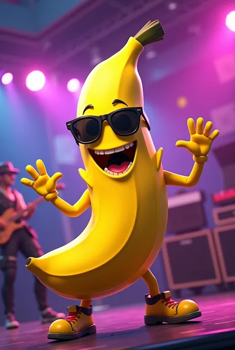 you can make the fortnite banana with the drawing style of the friday night funkin game