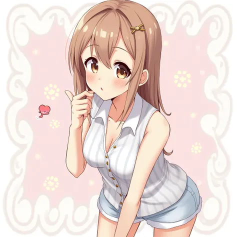 R18 illustrations、Anime-style illustration of a girl begging for squirting with fingering