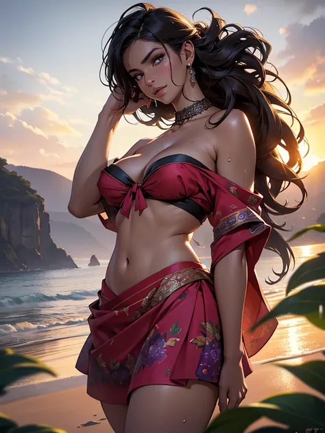 ((40k)),((Ultra Realistic))((Photo Realistic)),((HDR)),((Intricately Detailed Portrait)), ((High Quality)) ((Unreal Engine 5))((Natural Lighting))(( ))

((Indian Woman)). . Slender hourglass Body. Massive Boobs and Breast. Deep cleavage. Orgasmic Face. Sha...