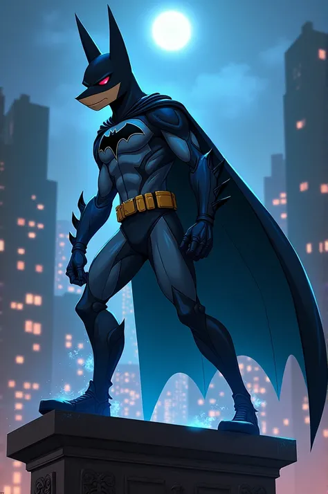 Lucario as batman