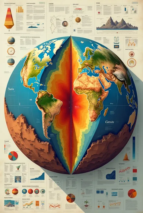 Mind Map: Elements of a Geological Chart 
