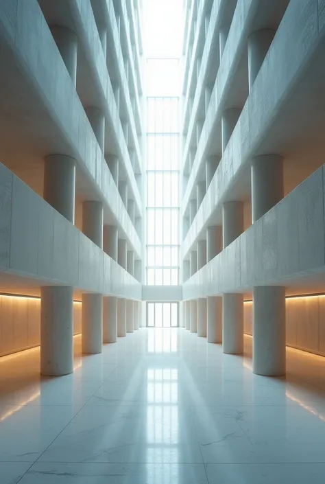 a large bare floor area of 1000m2 Tower building
