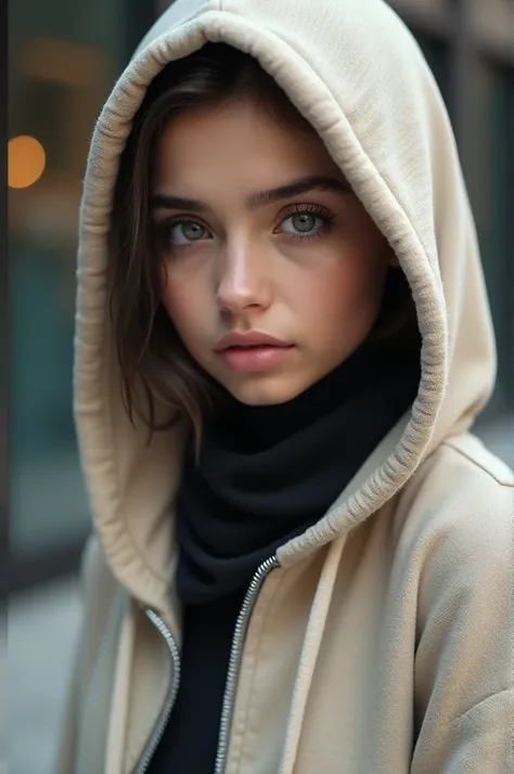 Hoodie muslim girl