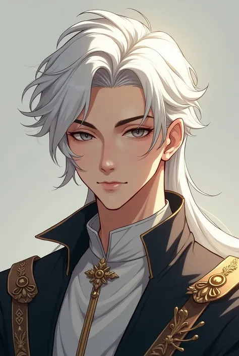 White hair
King
Male
Young