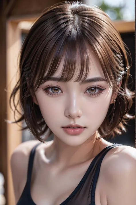 realistic (photorealistic realism,highres,masterpiece:1.2), ultra realistic details: velvety skin, pupils. (best quality photogr...